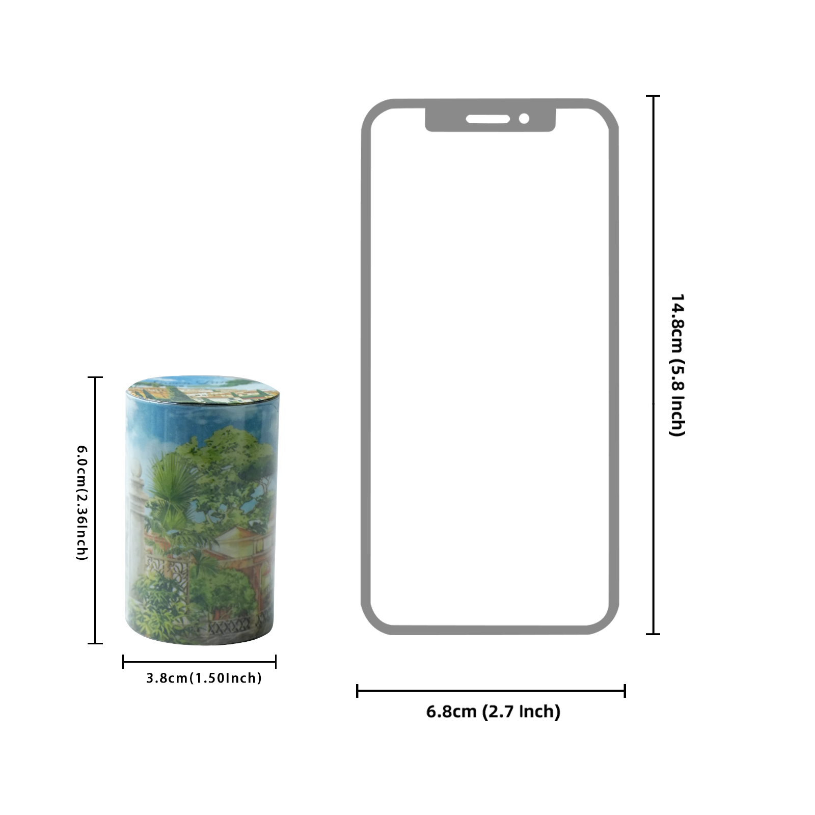Etori Life 60mm*2m Healing Sun - Korean Lifestyle Aesthetic recension och pris