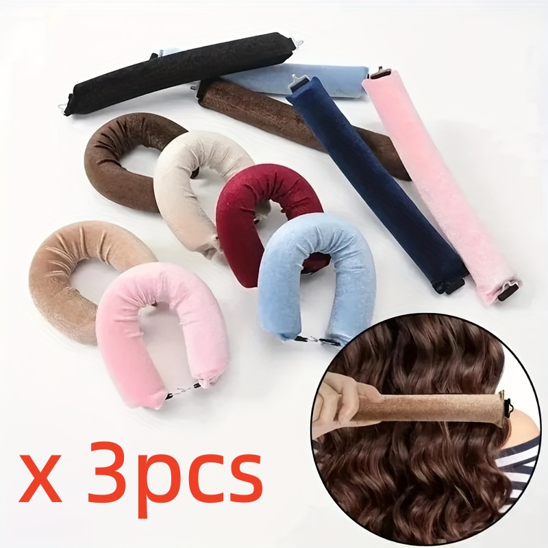 3pcs/pack Heatless Hair Curler - Sleeping Pack Overnight recension och pris
