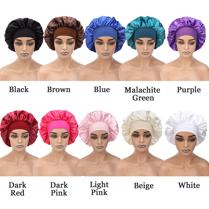 Silk Bonnet Satin Hair Bonnets - Sleeping Pack Overnight recension och pris
