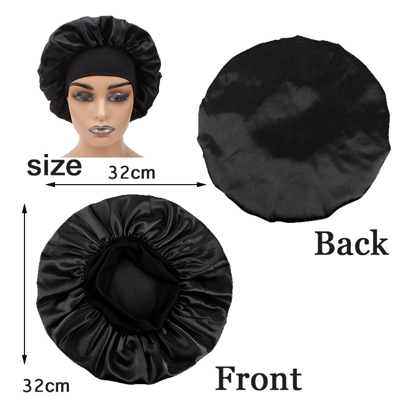 Silk Bonnet Satin Hair Bonnets - Sleeping Pack Overnight recension och pris