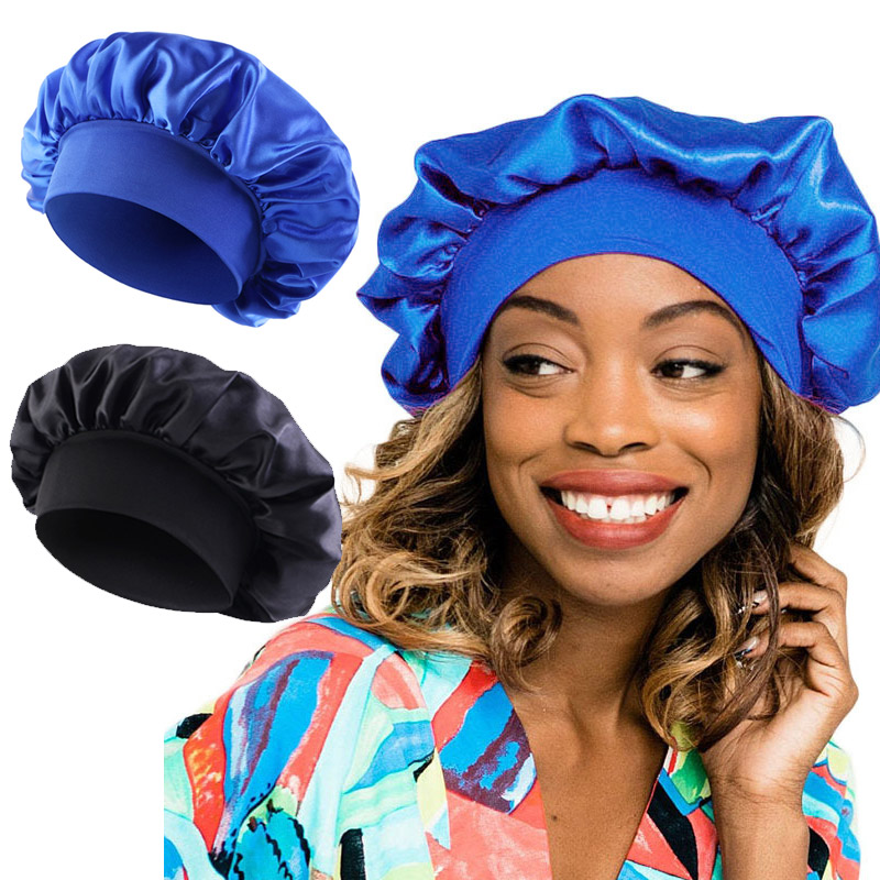 Silk Bonnet Satin Hair Bonnets - Sleeping Pack Overnight recension och pris
