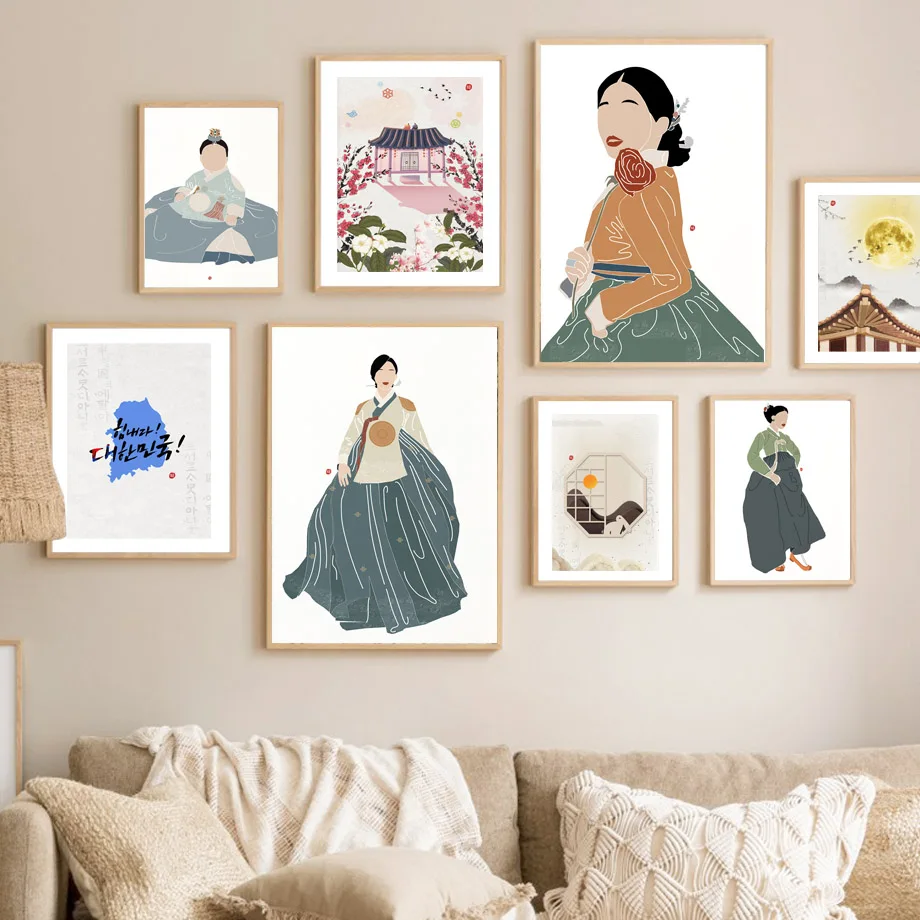 Korean Style Boho Hanbok Girl  - Korean Lifestyle Aesthetic recension och pris