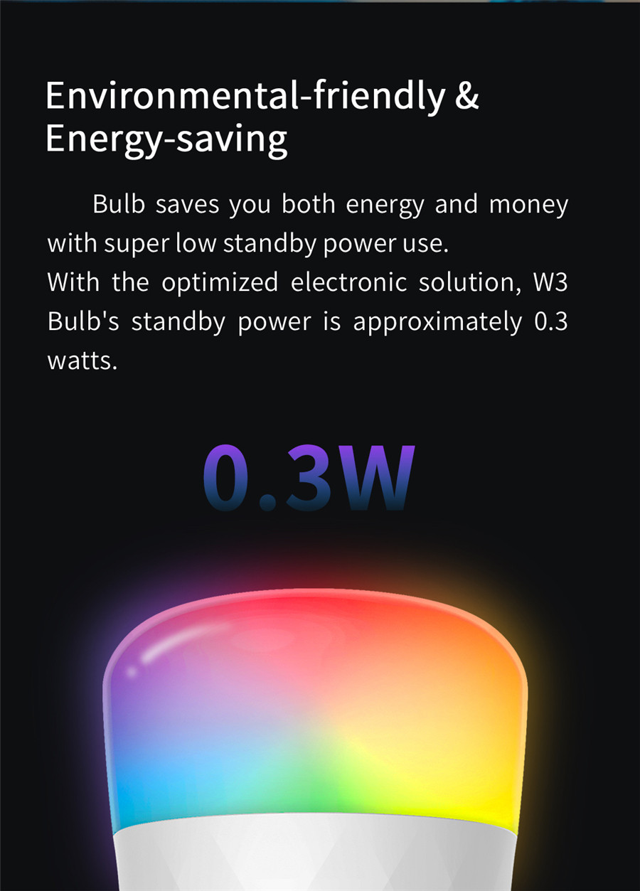 Yeelight Smart LED Bulb W3 E26 - Yeelight Light Smart Bulb recension och pris