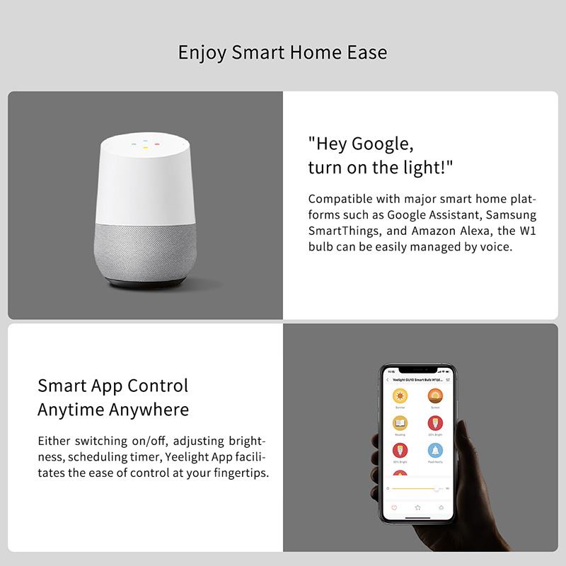 Yeelight GU10 W1 Smart LED Bul - Yeelight Light Smart Bulb recension och pris